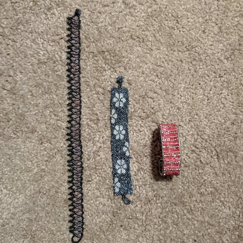2 Bracelets and one Necklace